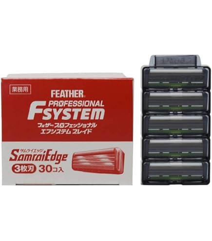Amazon.co.jp: 【3個セット】フェザー プロフェッショナル エフ