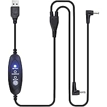 Amazon.co.jp: ZuoMei 作業服ファンUSBケーブル 5V 3段階風力調整(高