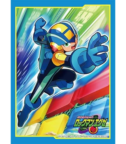 Amazon.co.jp: ブロッコリーキャラクタースリーブ ロックマン ゼクス