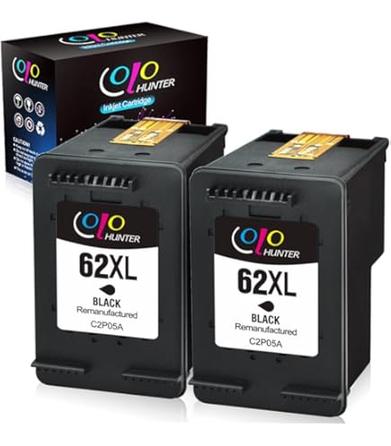 Amazon.co.jp: HP 62XL 純正 インクカートリッジ 黒 ブラック 増量