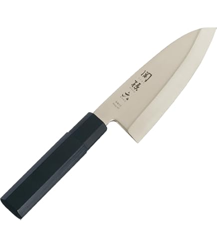 Amazon｜正本総本店 本霞・玉白鋼 出刃庖丁 16.5cm 刀身:玉白鋼、柄:水