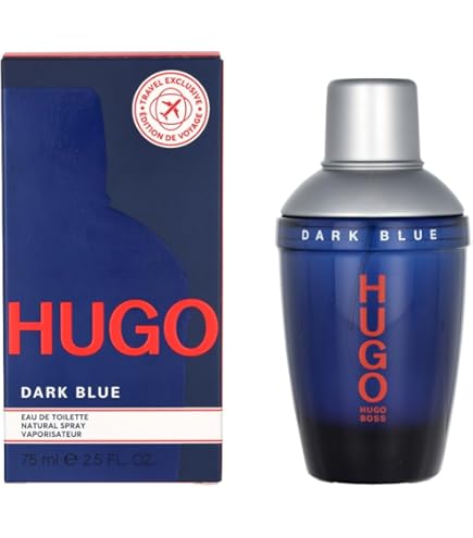Amazon.co.jp: ヒューゴ ボス HUGO BOSS ダークブルー 75ml EDT SP fs