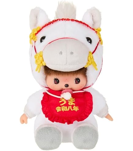 Amazon.co.jp: Monchich 271658 Samurai Monchich Plush Toy, Height
