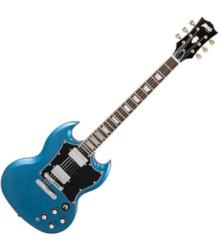 Amazon.co.jp: Blitz BSG-STD BK Electric Guitar SG Type Black with