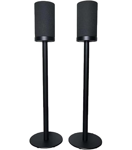 Amazon | ZGOUOアルミニウム合金フロアスタンド型スピーカーは、SONY