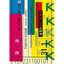 Amazon.co.jp: 2015-2016 Concert KinKi Kids(通常仕様) : KinKi Kids: DVD