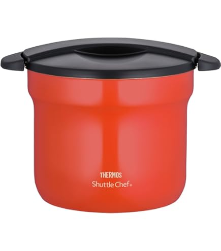 未使用 サーモス 真空保温調理器 シャトルシェフ KPX-3500 オレンジ