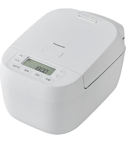 Amazon | パナソニック 炊飯器 5.5合 スチーム&可変圧力IH式 Wおどり