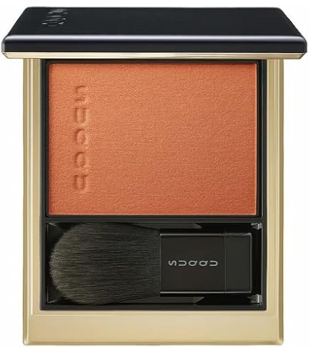 Amazon | QIDUHUQI スック メルティング パウダー ブラッシュ 04 澄色