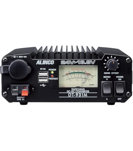 Amazon.co.jp: ALINCO アルインコ DCDCコンバーター(DC24V-DC12V) DT