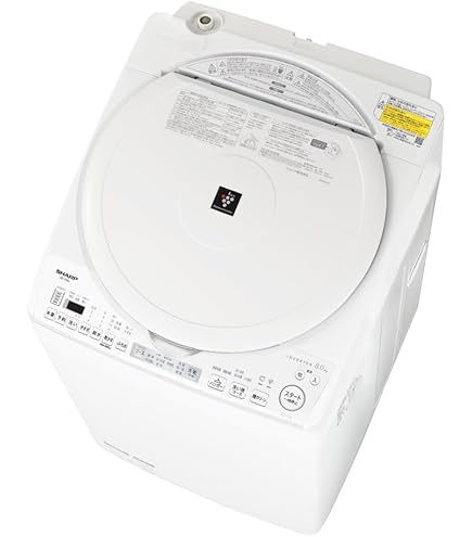 Amazon.co.jp: パナソニック 8kg 全自動洗濯機 乾燥2㎏ シャンパン NA