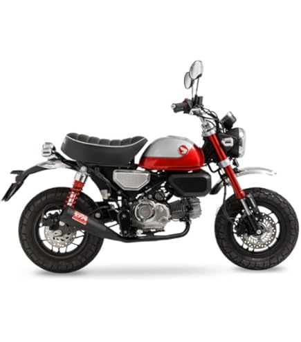 Amazon | スペシャルパーツ武川 トラッカーマフラー ブラック モンキー