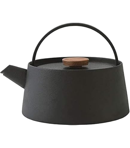 Amazon｜池永鉄工 鉄瓶 1.0L 日本製 南部鉄器 ガス火専用 ブランニュー