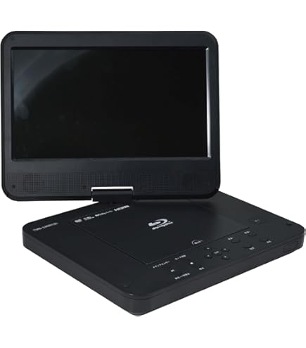 Amazon | [山善] ポータブルブルーレイプレーヤー 9インチ CPRM対応 3