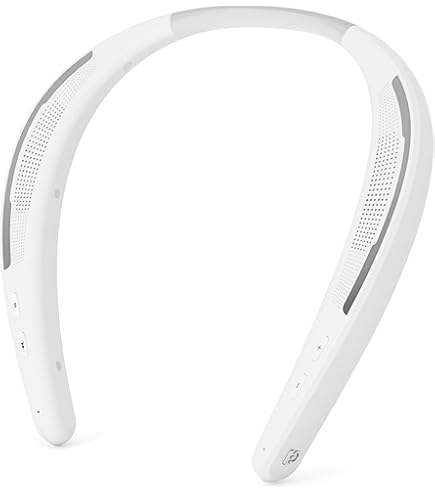 Amazon | シャープ ウェアラブル ネックスピーカー AQUOS サウンド