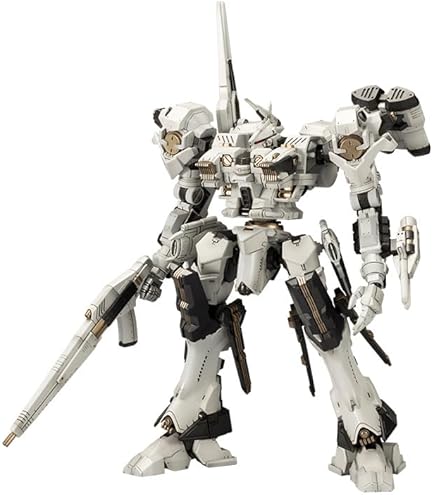 Amazon | Armored Core 1/72 NX-04 Lineark White-Glint model kit