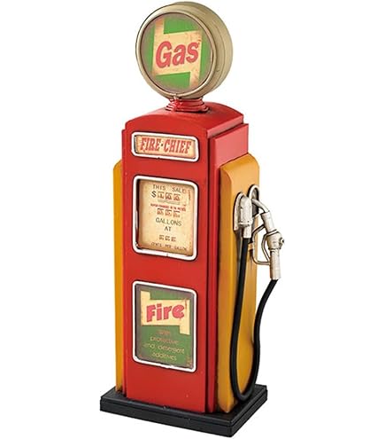 Amazon.co.jp: 1950年代のガスポンプ SHELL（シェル）ライト付き