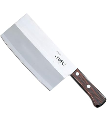 Amazon.co.jp: 杉本 中華庖丁 6号 4006 ハガネ(高炭素鋼) 割込式 日本