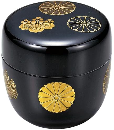 Amazon.co.jp: 茶入 唐津焼 内山仙鶴作 茶道具 仕覆付 共箱付き