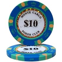 Amazon | 【ノーブランド品】モンテカルロ 13.5g ポーカーチップ 25枚