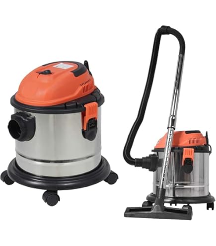 Amazon | 日動工業 業務用バキュームクリーナー15L NVC-15L-N 乾湿両用