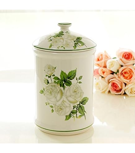 Amazon | マニー プロヴァンス 陶器 サニタリーポット | マニー