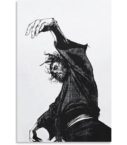 日焼けなし】バガボンド（単行本6巻カバー）B1サイズ特大ポスター