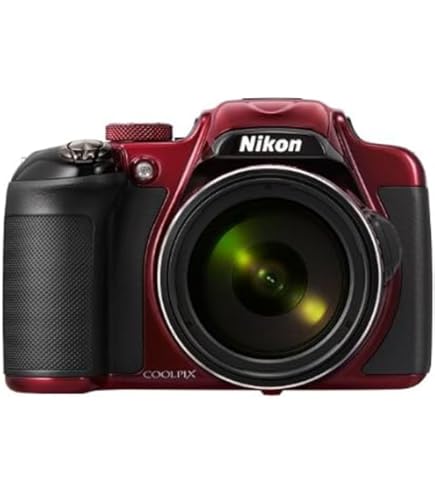 Amazon | Nikon デジタルカメラ P600 光学60倍 1600万画素 レッド