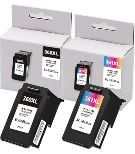 Amazon.co.jp: Canon 純正 インクカートリッジ BC-360 (ブラック) + BC