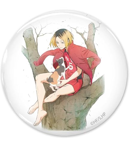 Amazon.co.jp: 【公式】コスパ ハイキュー!! 角名倫太郎 65mm缶バッジ