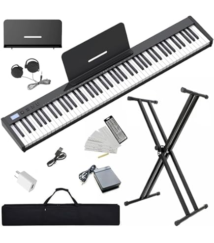 Amazon | ALESIS Concert 電子ピアノ Recital上位機種(音色数2倍・サス