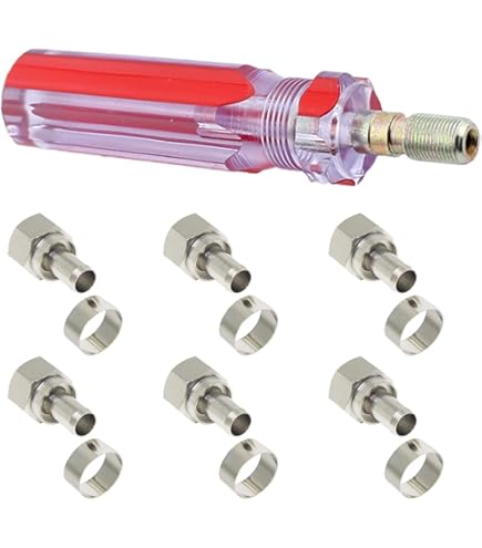 Amazon.co.jp: 同軸ケーブル 5C F型 接栓 用 リング 10個 50個 100個