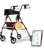 Amazon | 歩行器 高齢者用 超軽量 【JIS認証】 室内 屋外 手押し車