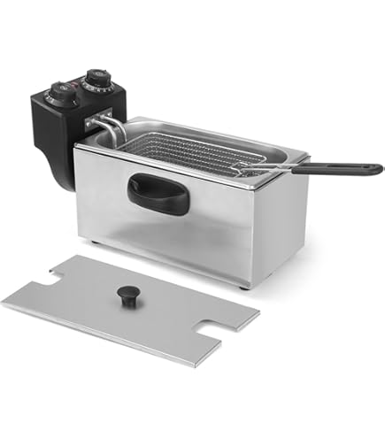 Amazon.co.jp: 電気式ミニミニフライヤー(バスケットタイプ)MMF-82B