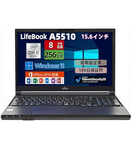 Amazon.co.jp: なめらかフルHD 富士通 LIFEBOOK A746/P 第6世代 Core