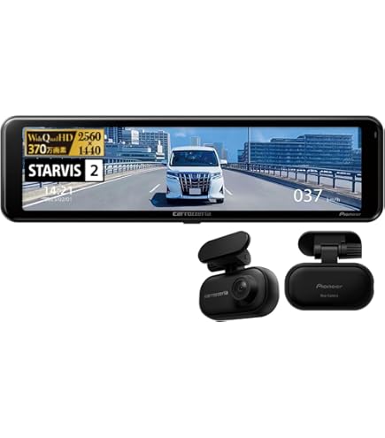 Amazon | 『コムテック ミラー型ドライブレコーダー ZDR048』と『駐車