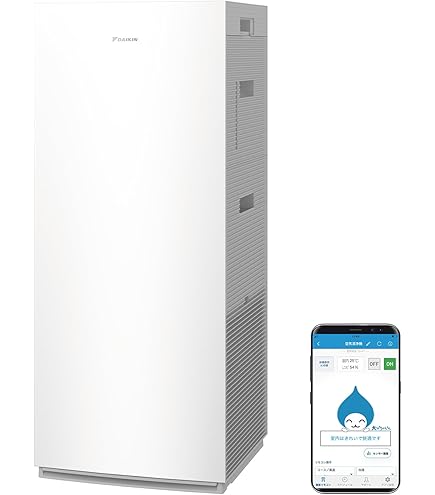 Amazon.co.jp: ダイキン 加湿 空気清浄機 MCK70Y-W 31畳 ホワイト