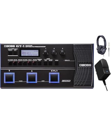 Amazon | BOSS ボス GT-1 マルチエフェクター 4点セット【純正