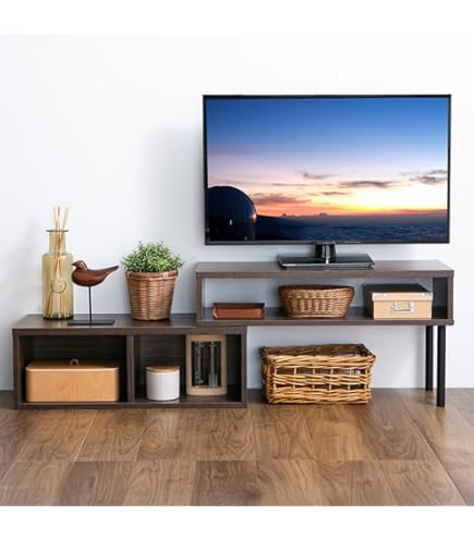 Amazon｜[ベルメゾン] ローボード テレビ台 天然木 アルダー材 ダーク