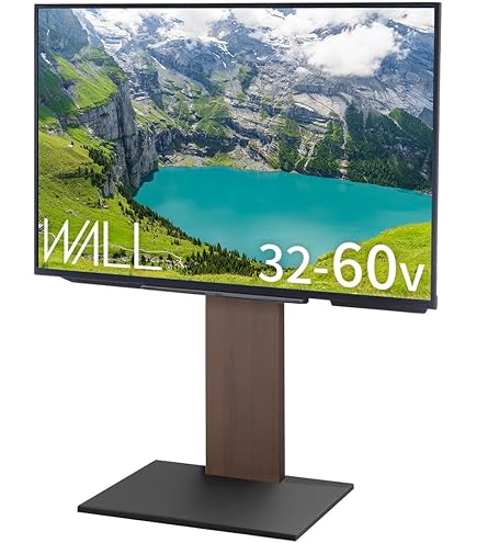 Amazon.co.jp: EQUALS イコールズ テレビ台 自立型テレビスタンド WALL