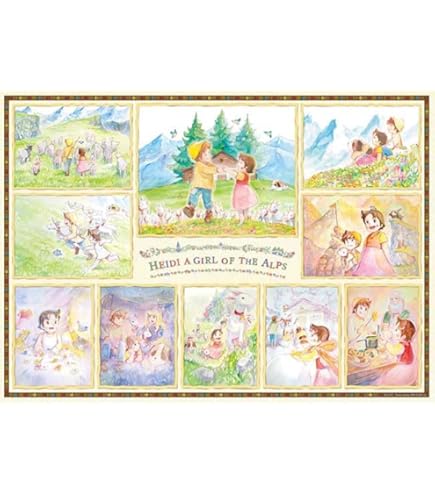 Amazon.co.jp: 108ピース ジグソーパズル アルプスの少女ハイジ まって
