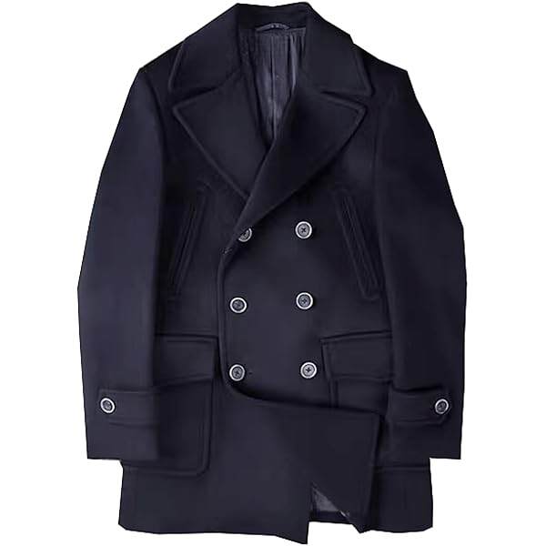 Amazon | [ナイジェル・ケーボン] 日本製 MILITARY PEA COAT メルトン