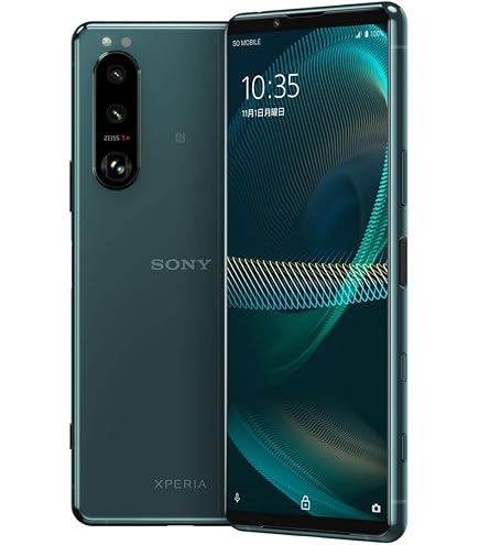 Amazon | ソニー Xperia 10V セージグリーン SIMフリースマホ XQ-DC44