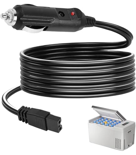 Amazon.co.jp: 車用冷蔵庫の電源コード - 自動シガーライターソケット