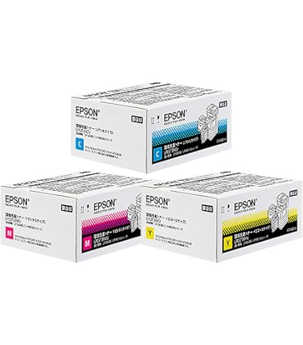 Amazon.co.jp：エプソン 環境推進トナー イエロー(Mサイズ/5300ページ