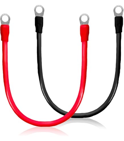 Amazon.co.jp: バッテリーケーブル 増設用並列ケーブル KIV 22sq 赤黒