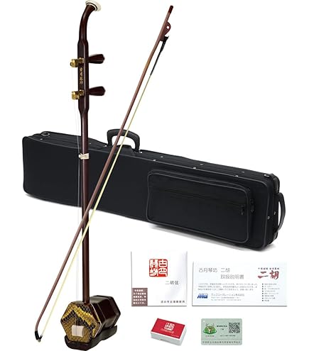 Amazon | 古月琴坊 黒檀二胡 ER-800 | 二胡 | 楽器・音響機器
