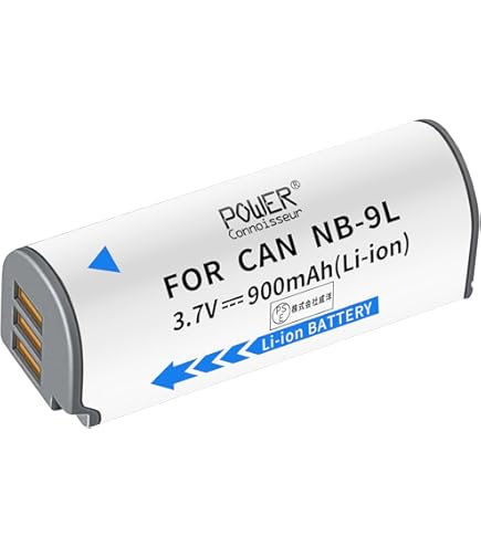 Amazon | NinoLite NB-9L 互換 バッテリー キャノン IXY 1 / 3 / 50S