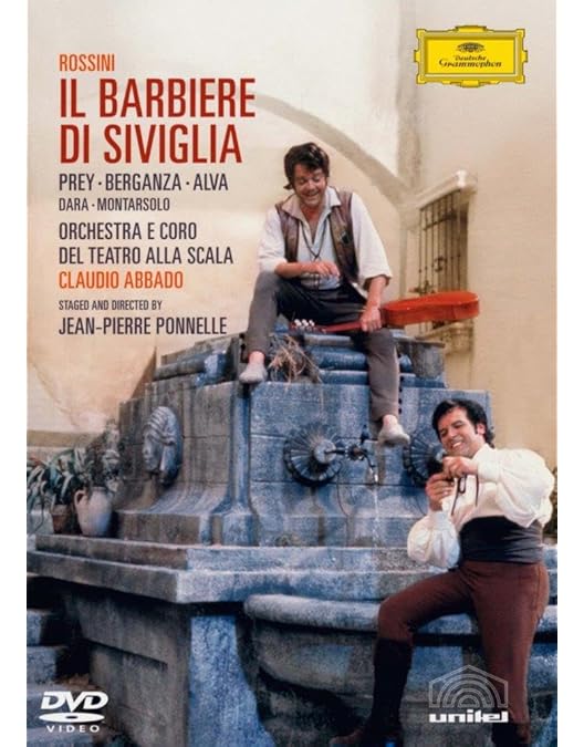 Amazon.co.jp: 歌劇《セビリャの理髪師》全曲 [DVD] : アバド