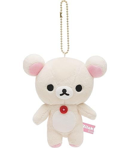 Amazon.co.jp: リラックマ ストロベリーフラワーぶらさげぬいぐるみ